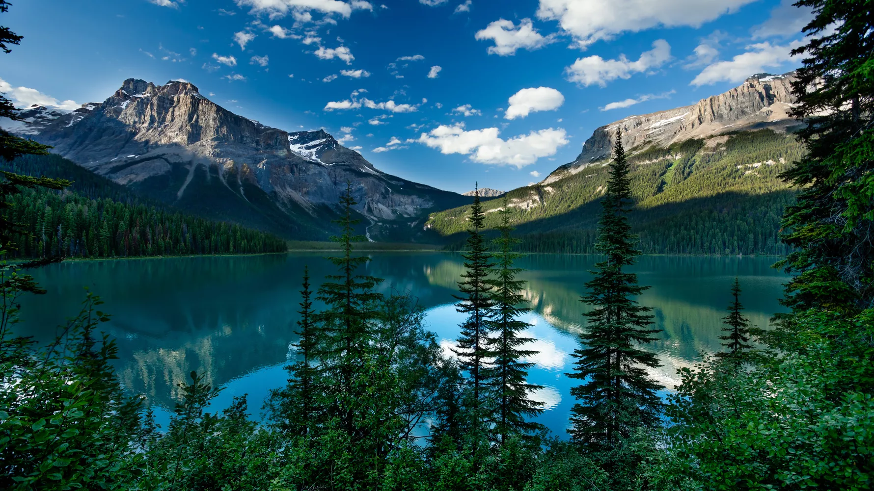 Mountain lake in British Columbia, Canada